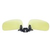 Polarized Clip On Glasses Day Night Duel Use Portable Polarized