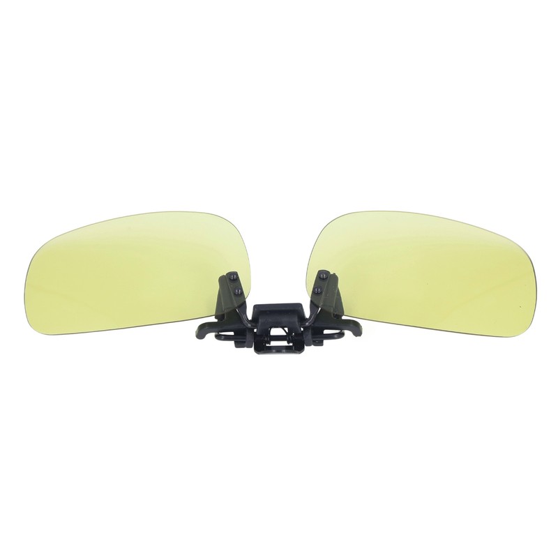 Polarized Clip On Glasses Day Night Duel Use Portable Polarized