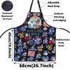 WZMPA Donkey Kitchen Apron Donkey Fans Gift Let The Magic
