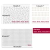 TuNan 1730pcs Clear Rhinestones & Pearl Stickers Self Adhesive, Crystal