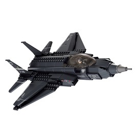 Sluban Military Blocks Army Bricks Toy - F-35 Lighting II Fighter Jet, 252 pieces