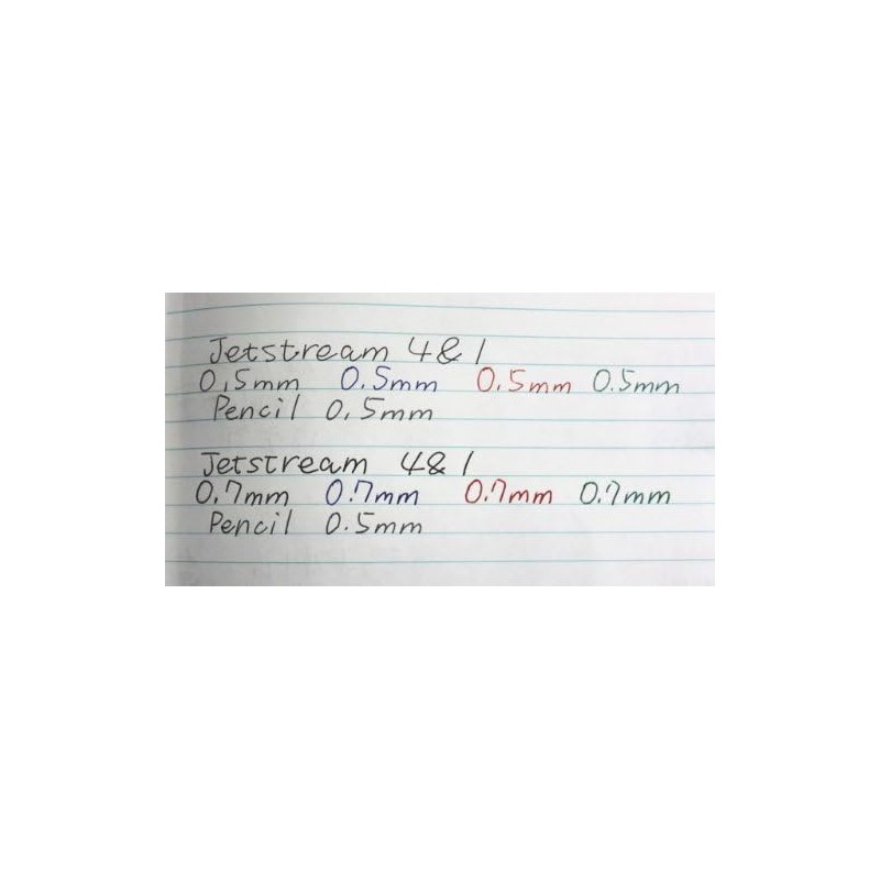 Uni-ball Jetstream 4&1 4 Color 0.5 Mm Ballpoint Multi Pen(msxe510005.24)+