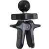 LUORNG Car Clip Phone Holder Plastic Backboard 17mm Ball Vent
