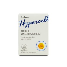 Dr.Lin Hypercell RTG (rTG) Omega 3 1202mg x 30 capsules x 1 box / 닥터린 하이퍼셀 알티지(rTG) 오메가3 1202mg x 30캡슐 X 1박스