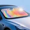 Laser Car Windshield Sun Shade | Reflector Sunshade Offers Ultimate