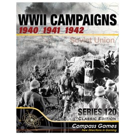 Compass Games WWII Campaigns: 1940, 1941, and 1942 Adult Board Game