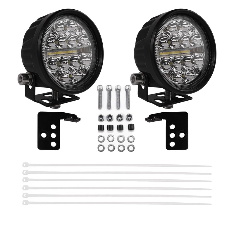 XATVXUTV A-Pillar LED Pod Lights for Honda Pioneer 520 2021-2025/500