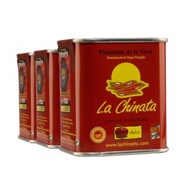 Set of 3 Cute La Chinata Pimentón de la Vera Dulce Peppers 70g Pepper Powder