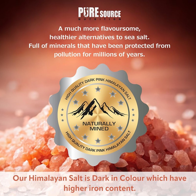 Himalayan Pink Salt Coarse 84+ Essential Minerals | UNREFINED |