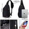 Crossbody Sling Bag, Chest Bag Backpack Daypack Fanny Pack Cross