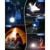 HGNN Keychain Work Light, 7 Modes Mini Rechargeable Torch, IPX5,