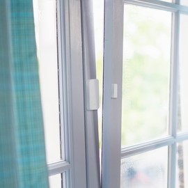 LogiLink SH0108 SH0108-Wi-Fi Smart Home Door & Window Sensor App Controllable IP30 Tuya Compatible White