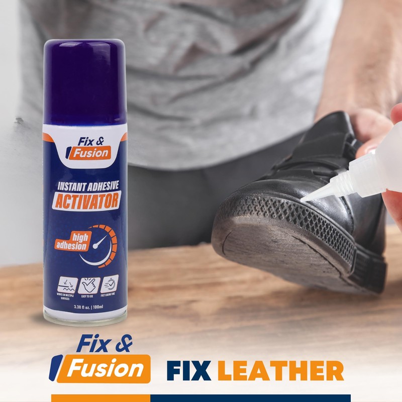 FIX & FUSION Activator Spray (6.76 Fl Oz), Instant Cure