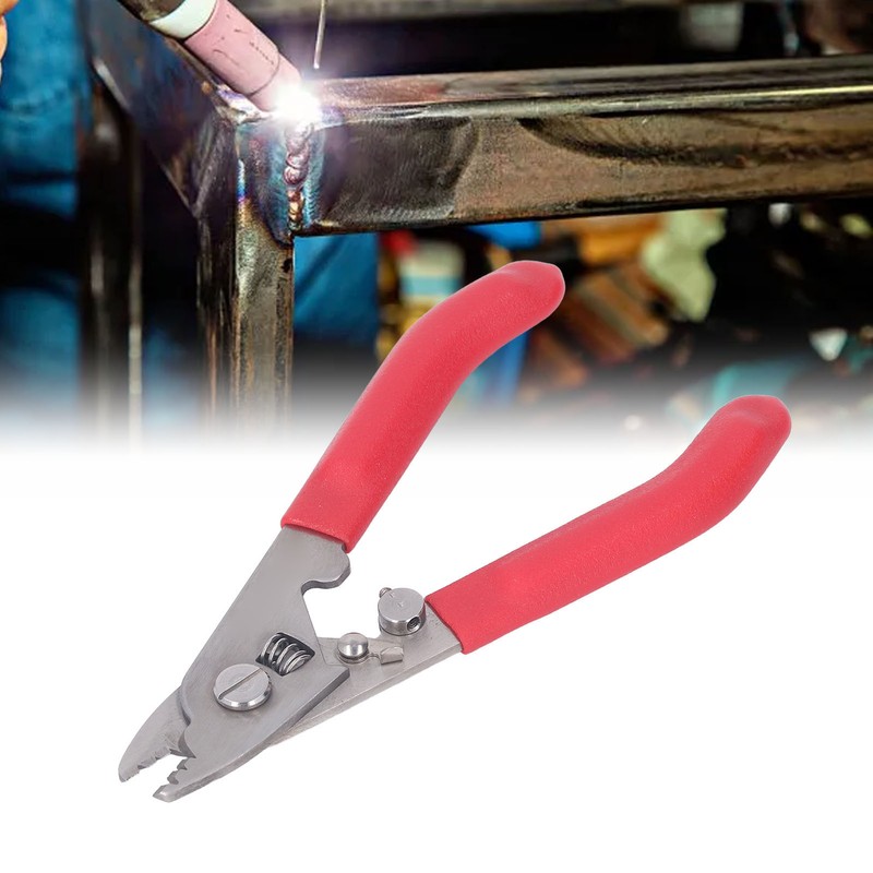 Fiber Optic Stripper Stainless Steel 3 Port Wire Stripper Pliers
