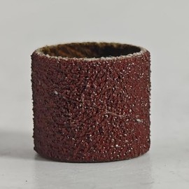 LittleFlower 22-Pack Pet Nail Grinder Replacement Kit - Sanding Bands for Dogs & Cats -1/2" Black Grinding Drums Claw Care, Compatible with All Major Pet Grinders (120 Grit)