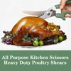 Poultry Shears Heavy Duty by ANDONG,All-Purpose Kitchen Scissors for Food,Heavy