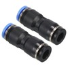 PATIKIL 1/4" to 6mm Reducing Push to Connect Air Line