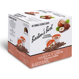 Boston’s Best - Hazelnut Creme Flavored Coffee, Delicious Gourmet Coffee Compatible with Keurig® Coffee Maker, 1 Count (42 Single Serve Cups)