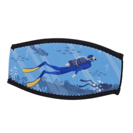 Kisangel Headband for diving goggles, diving accessories, sleeves for diving mask strap, strap for snorkel mask, mask strap, diving goggles, strap for diving masks, diving fabric