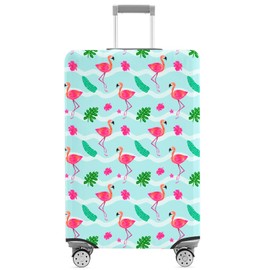 CenviaLuxy Luggage Cover for Suitcase Elastic Suitcase Cover Protector, Carry On Luggage Sleeve Anti Scratch Travel Essentials Suitcase Cover Fits 20-22 Luggage