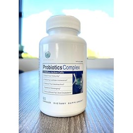 Natrihealth Probiotics Complex- 20 Billion CFU, 17 Probiotics Strain, 60 Capsules, Support Gut Health and Digestive