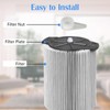 4 Pcs 73316 Vac Filter Plate Nut, Shop Vac Filter