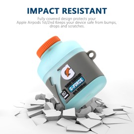 [3Pack]Gedicht for Airpods 2nd Generation Case, Funny 3D Cartoon Energy Bottle Game Console Candy Design Silicone Soft Cases for Airpods Case 2nd/1st Gen, with Keychain Kids Women Men for Airpods Case