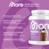 More Protein Whey Casein Protein Powder, Iced Coffee, 600 g,