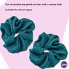 Goody XL Hair Scrunchie - Large, Green - Help Keep