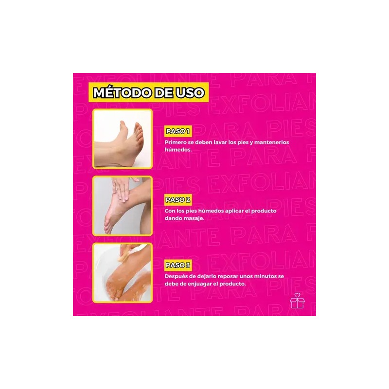 Exfoliante Pies Callos Resequedad Suavidad Repara