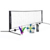 Aoneky 6.8ft Portable Soccer Tennis Set with Shuttlecock - Soccer