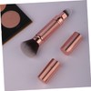 Beavorty Double-ended Makeup Brush with Cap Portable Blush Brush Set