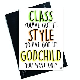 Funny Godmother Card Funny Godfather Card Funny Godparent Card Godfather Card Godmother Card Will You Be My Godparent Proposal Cards PC538