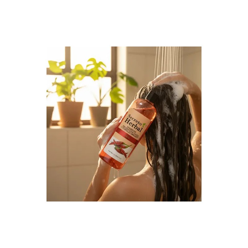 Shampoo Secreto Herbal Anticaída Y Fortalecimiento Chile 1 L