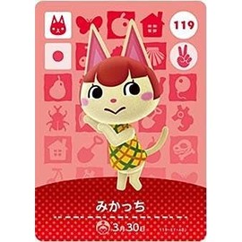 Animal Crossing Amiibo Card Vol. 2 [119] Mikachi