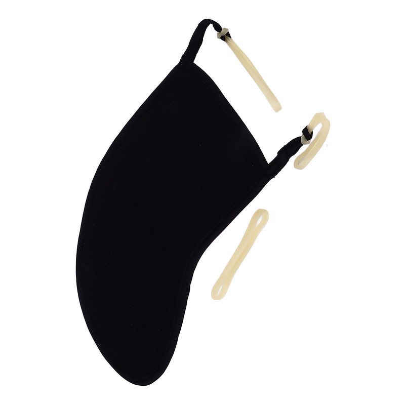 Violin Shoulder Rest Pad Adjustable Chinrest Soft Cover Protector Non