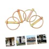 iplusmile 4pcs Spring Lock Pin Hitch Pin Clip Trailer Safety