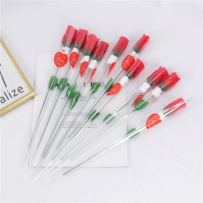 KH Rosa Con Osito Regalo San Valentin 12pz Mayoreo Dia