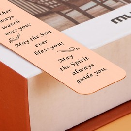 Confirmation Gifts for Teenage Girls Boys, Catholic Confirmation Gifts Bookmark for Teen Girls Boys, Confirmation Sponsor Gifts for Women Men, First Communion Gifts for Teens, Easter Gifts for Teens