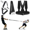 SALUDABLE Speed Resistance Training Band, Muscle Training, Agility Power Harness