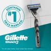 Gillette Mach3 razor blades for men, 8 pieces, mailbox-compatible packaging
