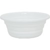 Pearl Metal AZ-5604 Folding Washbasin, Small, White, Hot Water Basin,
