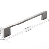 FURNIWARE 5 Pack Cabinet Pull,Brushed Nickel Cabinet Handles,Hardware Drawer Pulls,Solid