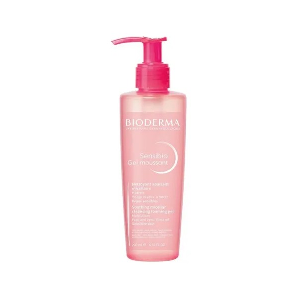 Gel Moussant Bioderma Sensibio Gel Moussant Micelar día/noche para piel