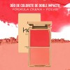 Heci Beauty Double-Take Crème & Powder Blush Duo Alta Pigmentación