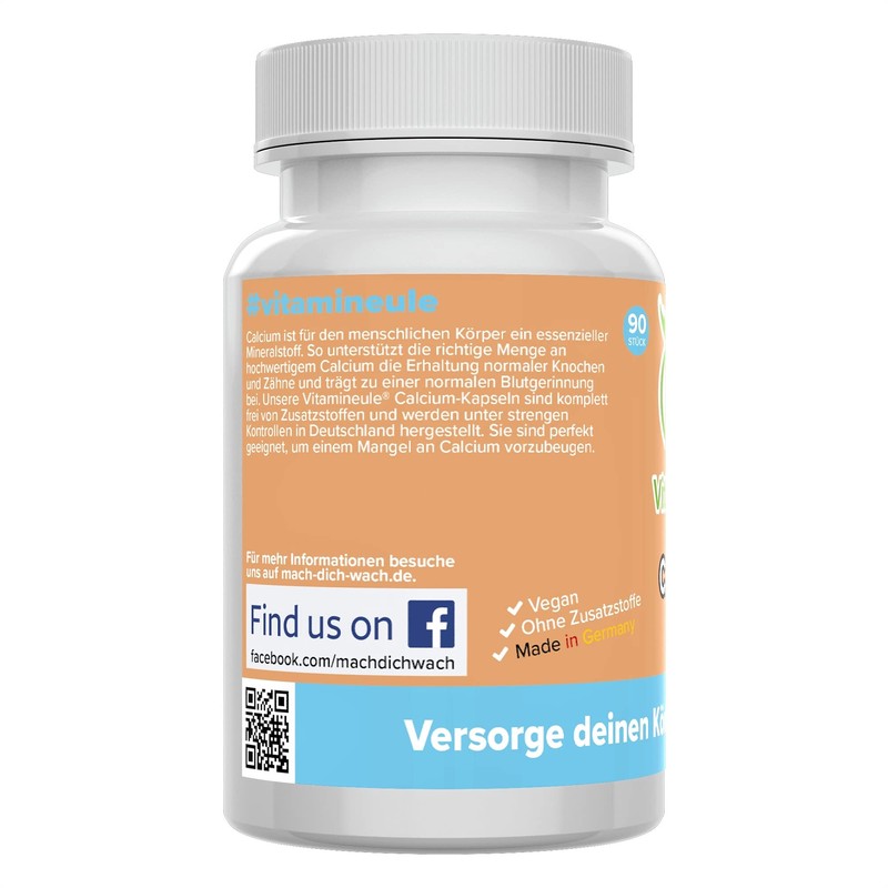 Calcium Capsules - 120 mg - High Dose - Quality