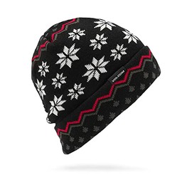 Volcom Men's Holi Dazed Black Beanie Hat, black