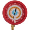 Yellow Jacket 49517 3-1/2" Liquid-Filled Gauge (Degrees F) Red Pressure,