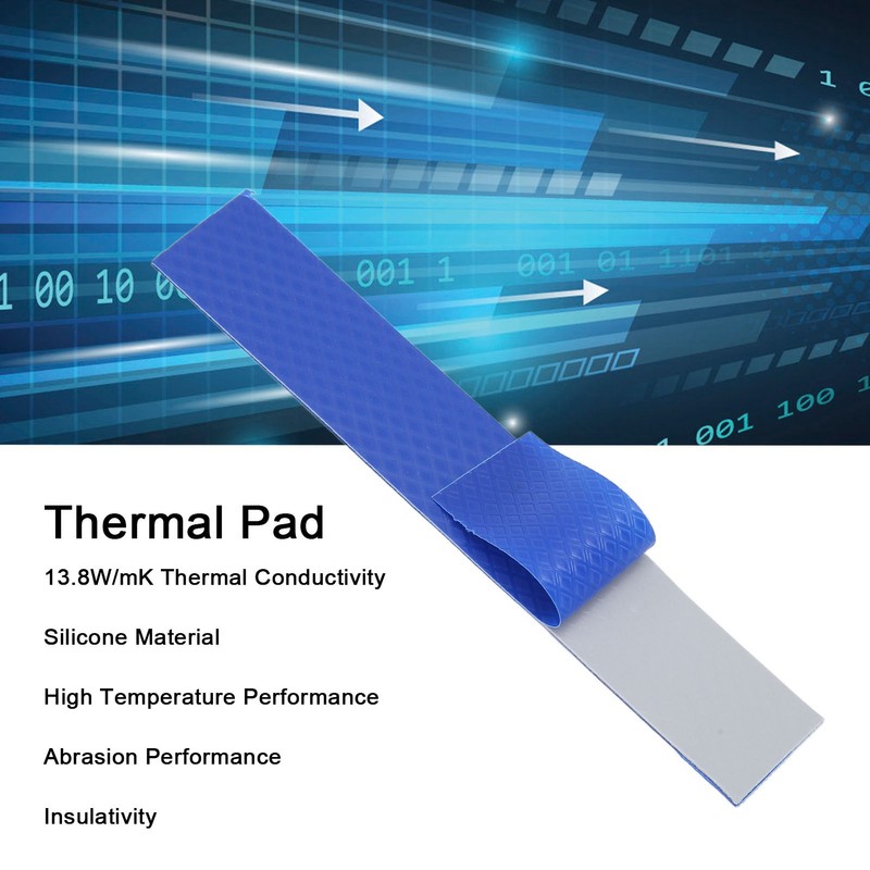 Thermal Pad 13.8W/mK High Temperature Performance Insulativity Silicone Material GPU