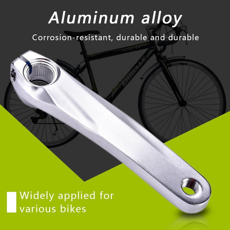 Vbestlife Bicycle Crank, Bicycle Left Crank Aluminium Alloy for 590